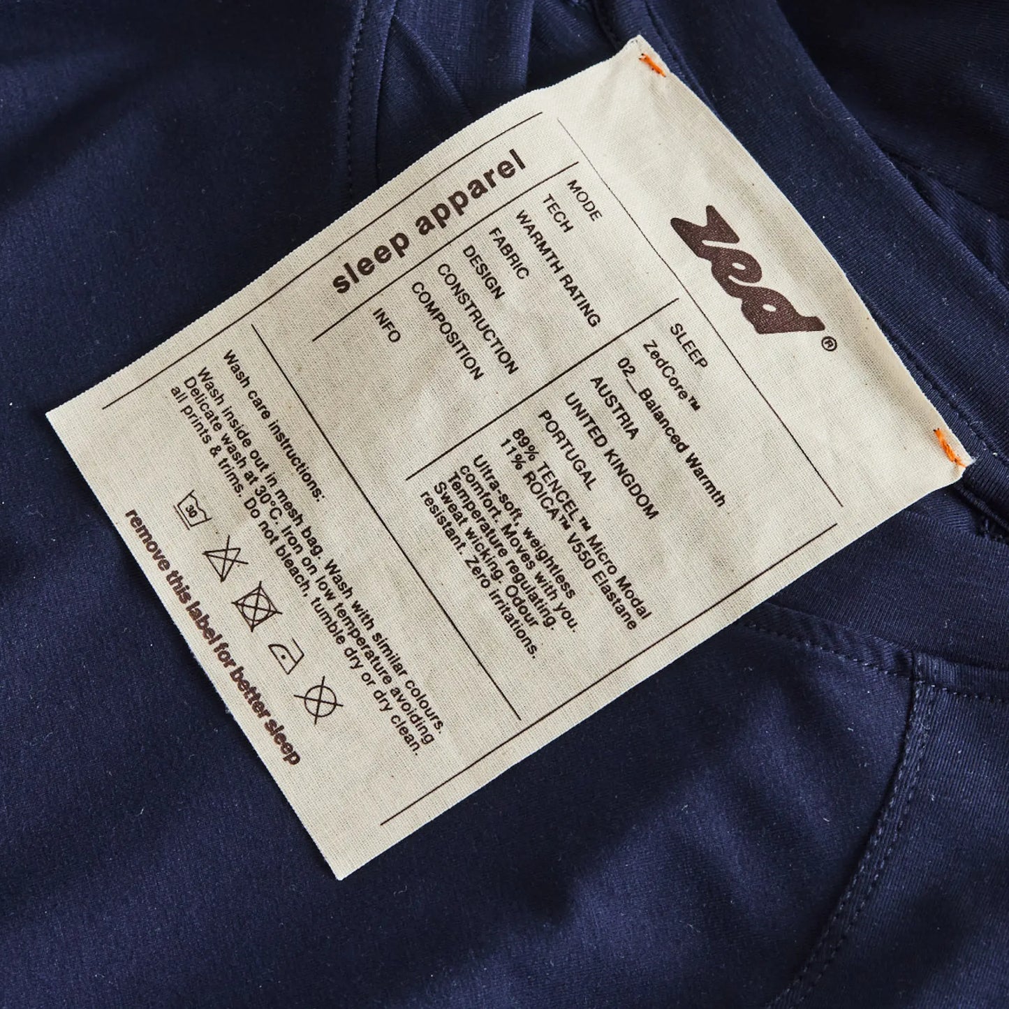 Men's Sleep Tee ZedCore™ Sleep Technology