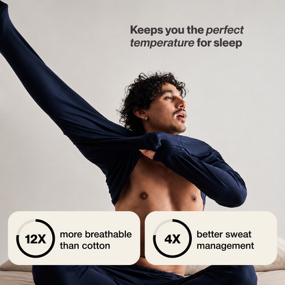 Men's Long Sleep Top