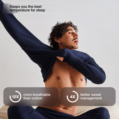 Men's Long Sleep Top