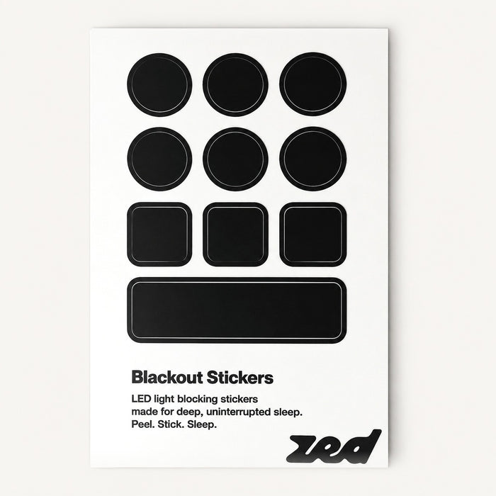 Blackout stickers